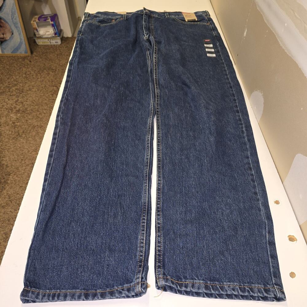 Levi's 550 Relaxed Fit Jeans 44x34 Big & Tall NWT 100% Cotton Denim44 X 34 New